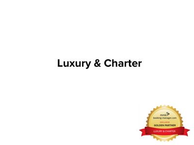 New Golden Partner: Luxury & Charter 